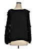 CeCe 100% Polyester Black 3/4 Sleeve Blouse Size XL - photo 1