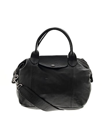 Longchamp Leather Satchel (view 1)