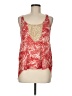Tiny Red Sleeveless Blouse Size M - photo 1