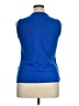 Rafaella 100% Polyester Blue Sleeveless Blouse Size XL - photo 2