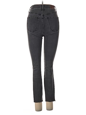 Madewell 9" High-Rise Skinny Jeans in Black Sea (view 2)