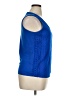 Rafaella 100% Polyester Blue Sleeveless Blouse Size XL - photo 4