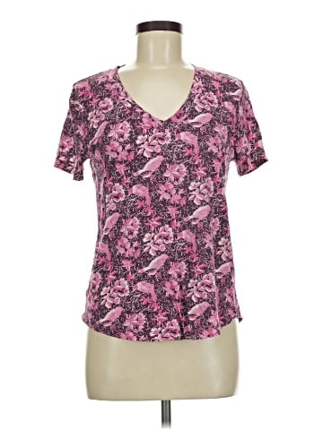 Ann Taylor LOFT Short Sleeve T-Shirt (view 1)