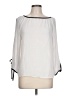 Sami & JO 100% Polyester Ivory 3/4 Sleeve Blouse Size L - photo 1
