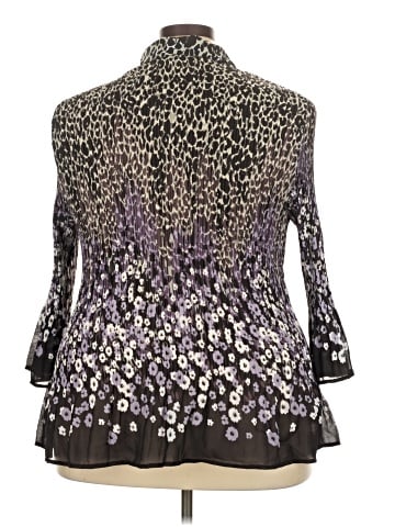 Fashion Bug 3/4 Sleeve Blouse (view 2)