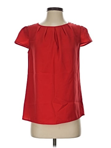 Ann Taylor LOFT Short Sleeve Blouse (view 1)
