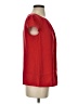 Ann Taylor LOFT 100% Polyester Red Short Sleeve Blouse Size XS - photo 4