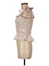 Made With Love Pink Sleeveless Blouse Size M - photo 5