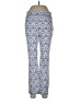 Charter Club Print Blue Casual Pants Size 10 - photo 1