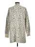 Evolution by Cyrus Animal Print Ivory Cardigan Size M - photo 2