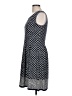 Max Studio Argyle Black Casual Dress Size L - photo 5