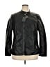 cavalini 100% Polyurethane Black Jacket Size 3X - photo 1