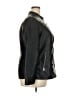 cavalini 100% Polyurethane Black Jacket Size 3X - photo 4