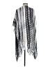 Michael Stars Silver Black Poncho One size - photo 2