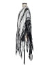 Michael Stars Silver Black Poncho One size - photo 5