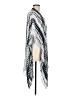 Michael Stars Silver Black Poncho One size - photo 4