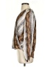Chelsea & Theodore 100% Polyester Animal Print Silver Long Sleeve Blouse Size XS - photo 5