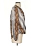 Chelsea & Theodore 100% Polyester Animal Print Silver Long Sleeve Blouse Size XS - photo 4