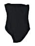J.Crew Solid Black One Piece Swimsuit Size 8 - photo 2