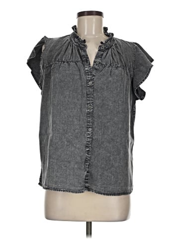 Rails Sleeveless Button-Down Shirt (view 1)