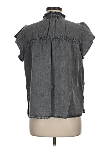 Rails Sleeveless Button-Down Shirt (view 2)