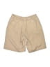 Unbranded Solid Tan Khaki Shorts Size 16 - photo 2
