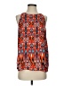 Zac & Rachel 100% Polyester Orange Sleeveless Blouse Size S - photo 1