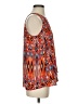Zac & Rachel 100% Polyester Orange Sleeveless Blouse Size S - photo 4