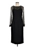 Aidan Mattox 100% Polyester Black Cocktail Dress Size 6 - photo 1