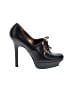 Gucci Black Leather Lace Up Platform Booties  Size 6 - photo 1