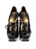 Gucci Black Leather Lace Up Platform Booties  Size 6 - photo 2