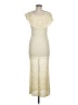 Assorted Brands 100% Polyester Ivory Cocktail Dress Size M - photo 2