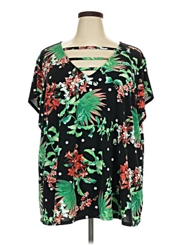 JCPenney Short Sleeve Blouse (view 1)