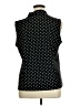 Kasper Polka Dots Black Sleeveless Blouse Size XL - photo 2