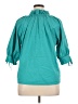 SOFIA Teal 3/4 Sleeve Blouse Size XL (estimated) - photo 2