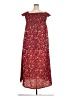 Unbranded Floral Red Casual Dress Size XXL (estimated) - photo 2