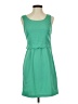 Double Zero Solid Green Casual Dress Size S - photo 1