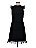 J.Crew 100% Polyester Tweed Black Cocktail Dress Size 4 - photo 1