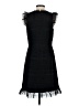 J.Crew 100% Polyester Tweed Black Cocktail Dress Size 4 - photo 2