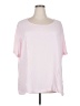 Marina Rinaldi Pink Short Sleeve Blouse Size EU 54 / US 24 - photo 1