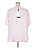 Marina Rinaldi Pink Short Sleeve Blouse Size EU 54 / US 24 - photo 2