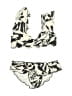 Unbranded Print Ivory Two Piece Swimsuit Size 7 (estimated) - photo 1
