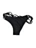 Express Solid Black Swimsuit Bottoms Size S - photo 2