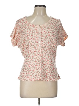 Lucky Brand Short Sleeve Blouse