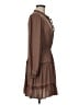 Altar'd State 100% Polyester Brown Casual Dress Size M - photo 4