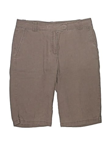 New York & Company Khaki Shorts (view 1)