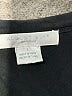 August Silk Black 3/4 Sleeve Blouse Size L - photo 7