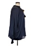 Lord & Taylor 100% Polyester Blue Long Sleeve Blouse Size XL - photo 4