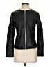Uniqlo 100% Leather Black Leather Jacket Size XS - photo 1