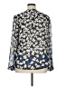 Tommy Hilfiger 100% Polyester Silver Long Sleeve Blouse Size XL - photo 2